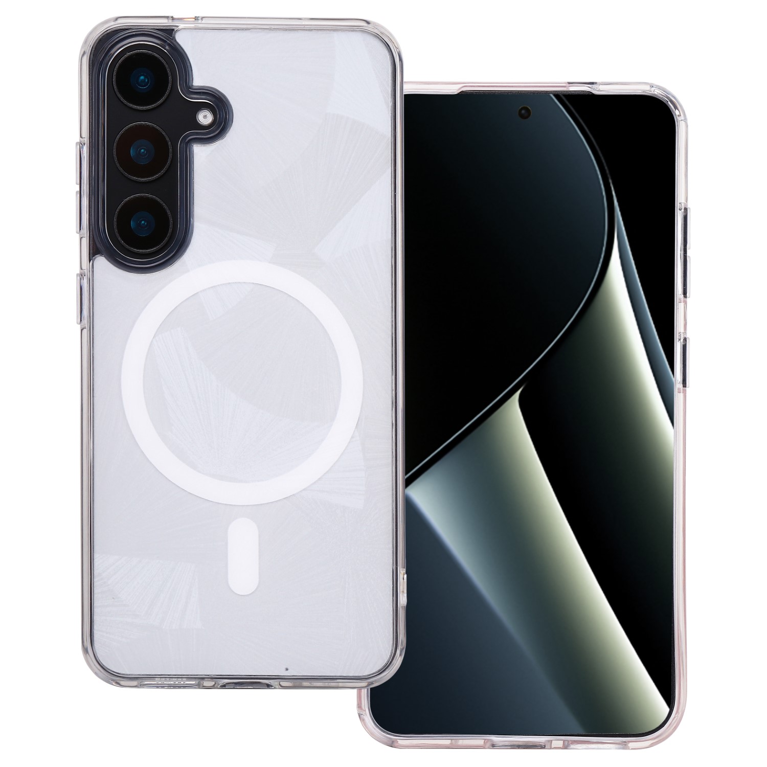 Flash Mag maciņš for Samsung Galaxy S24 / S25 pelēks