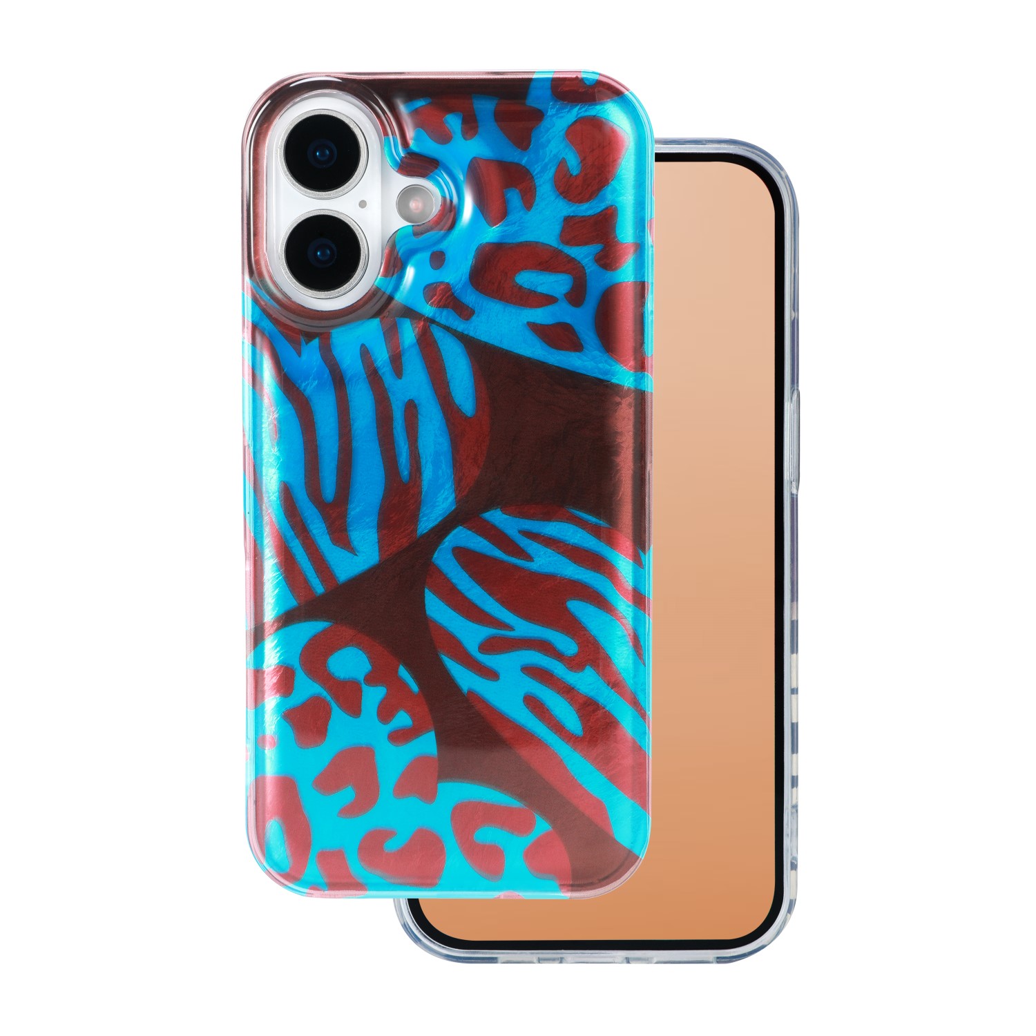 Animal Print maciņš for iPhone 16 6,1" Chameleon