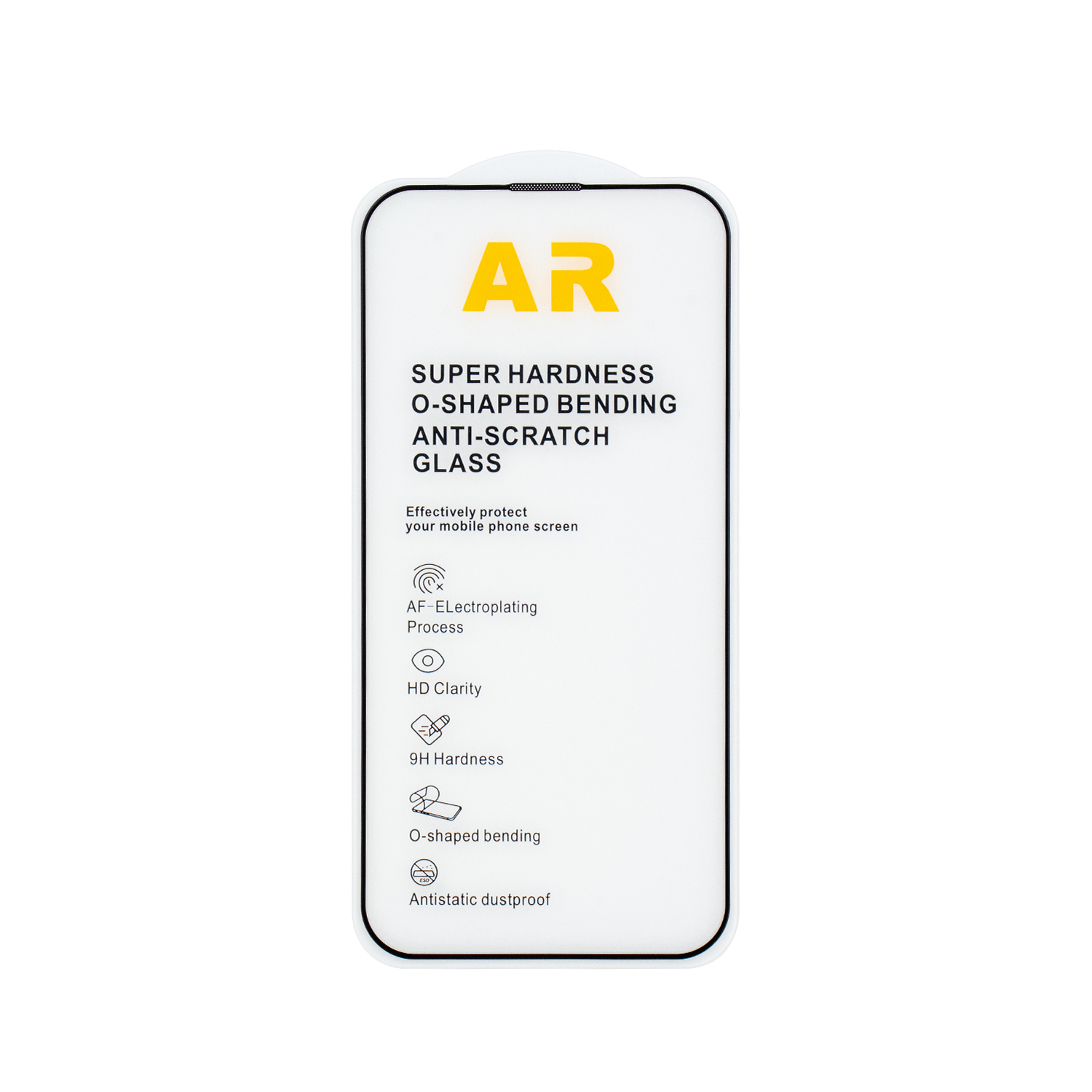 Anti-reflective rūdīts stikls for iPhone 13/13 Pro/14/16e/17e