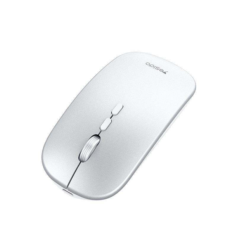YESIDO WIRELSS MOUSE KB15 280mAh 2,4GHz SILVER