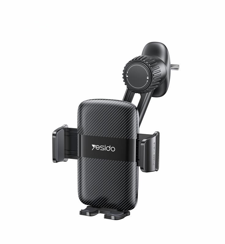YESIDO CAR HOLDER C242 FOR VENT melns