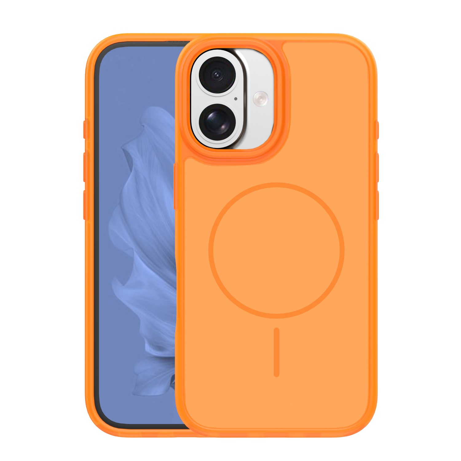 Frame Thin Mag maciņš for iPhone 17 6,3" oranžs