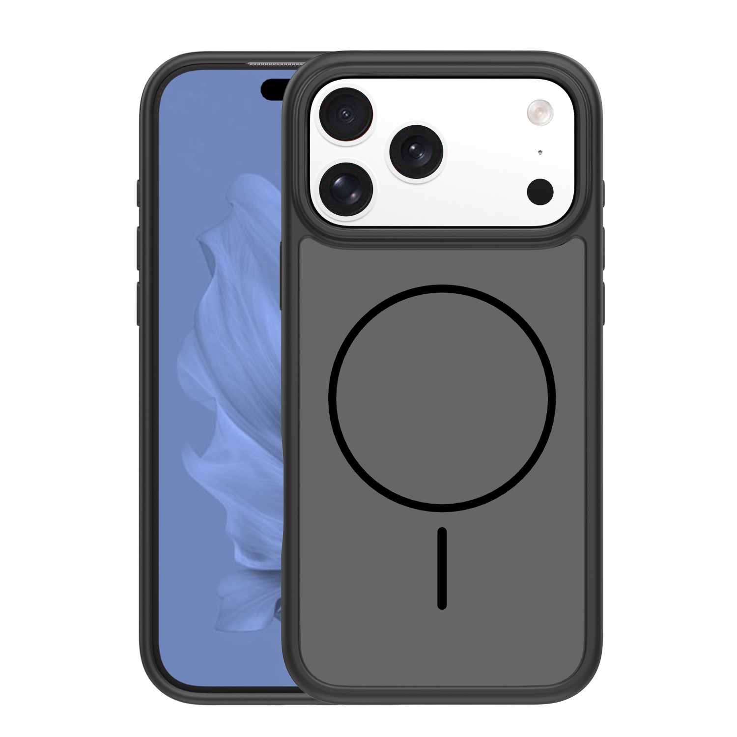 Frame Thin Mag maciņš for iPhone 17 Pro Max 6,9" melns