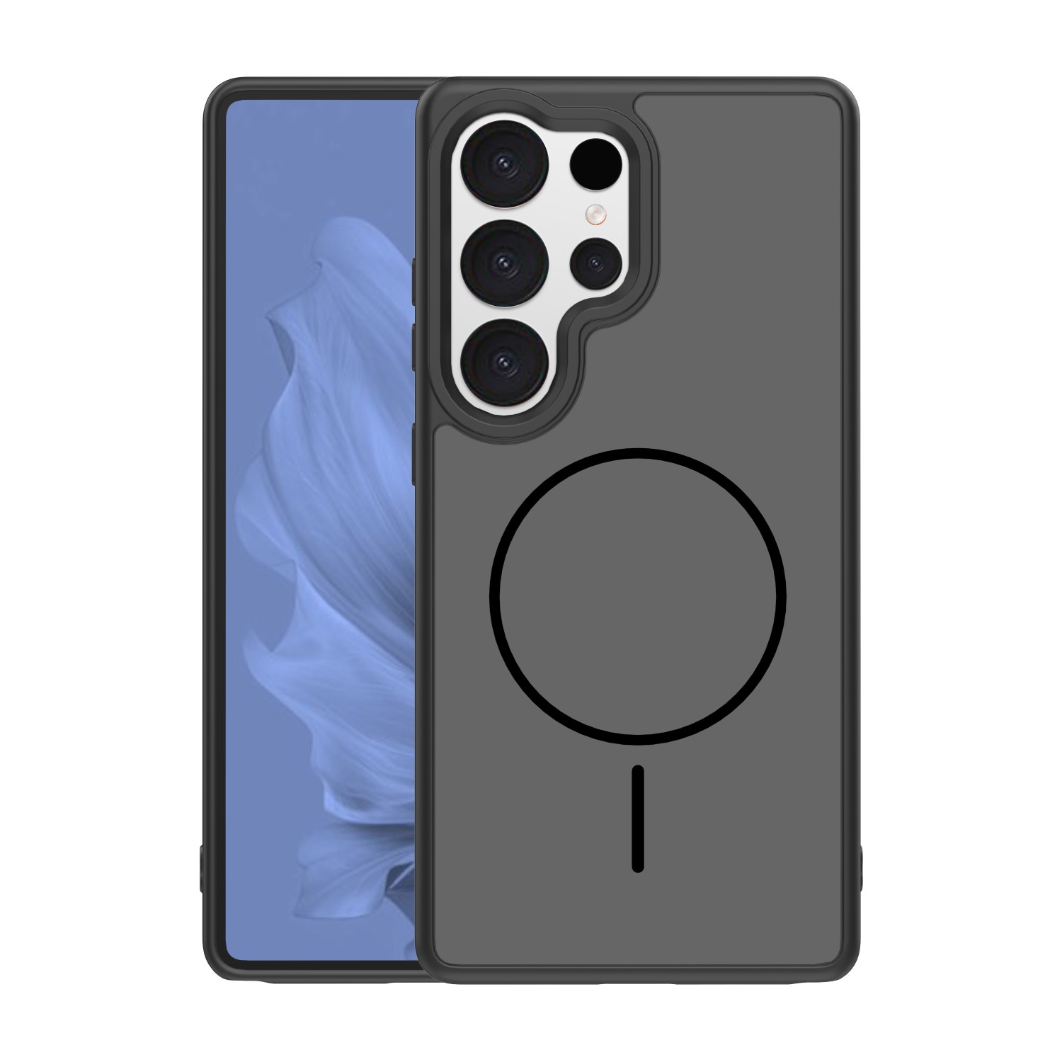 Frame Thin Mag maciņš for Samsung Galaxy S25 Ultra melns