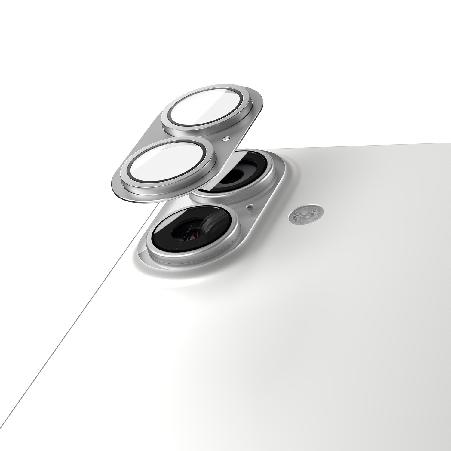 Etteri full camera lens guard for iPhone 17 sudraba