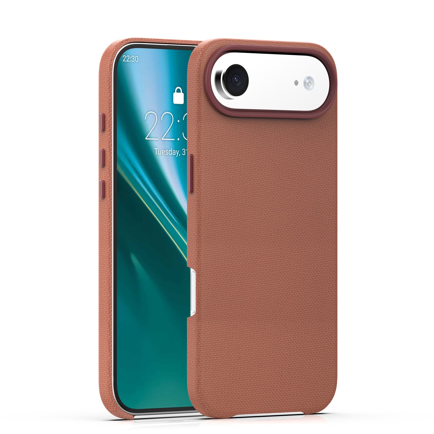 Etteri Elegant Mag maciņš for iPhone 17 Air 6,6" brūns