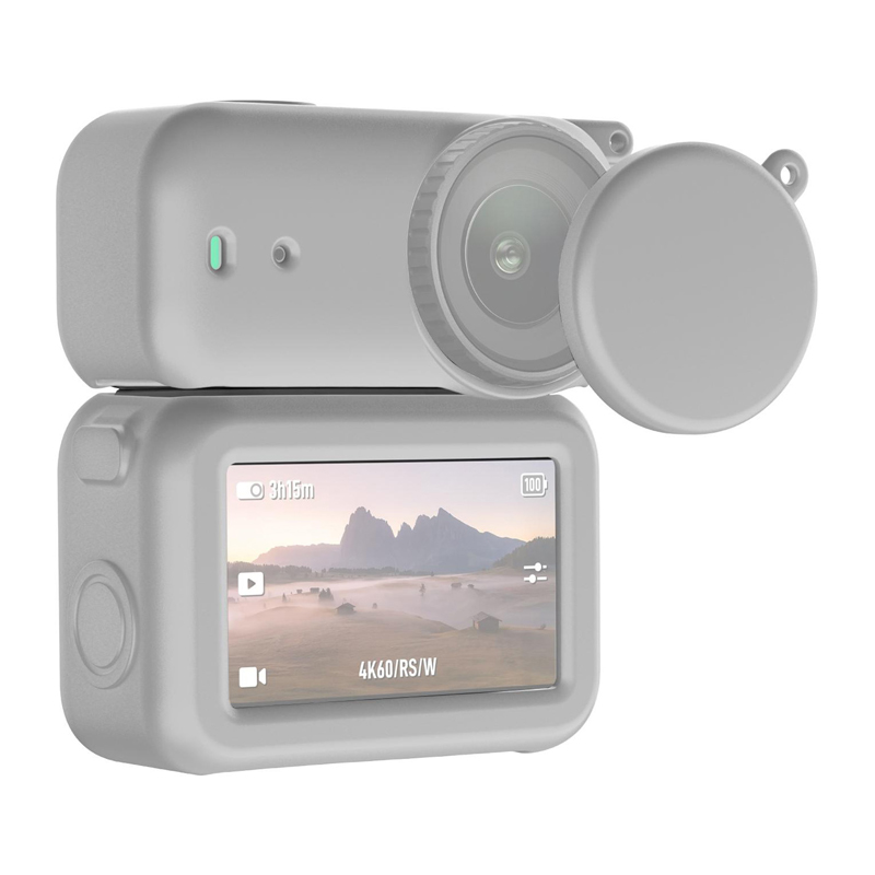 Silikona protective euti Puluz for DJI Osmo Nano (pelēks)