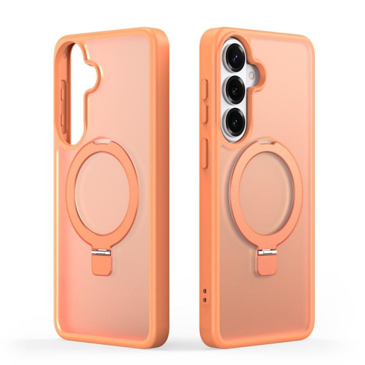 Korpuss Dux Ducis Yind Magnētiskais statīvs Samsung S942 S26 oranžs