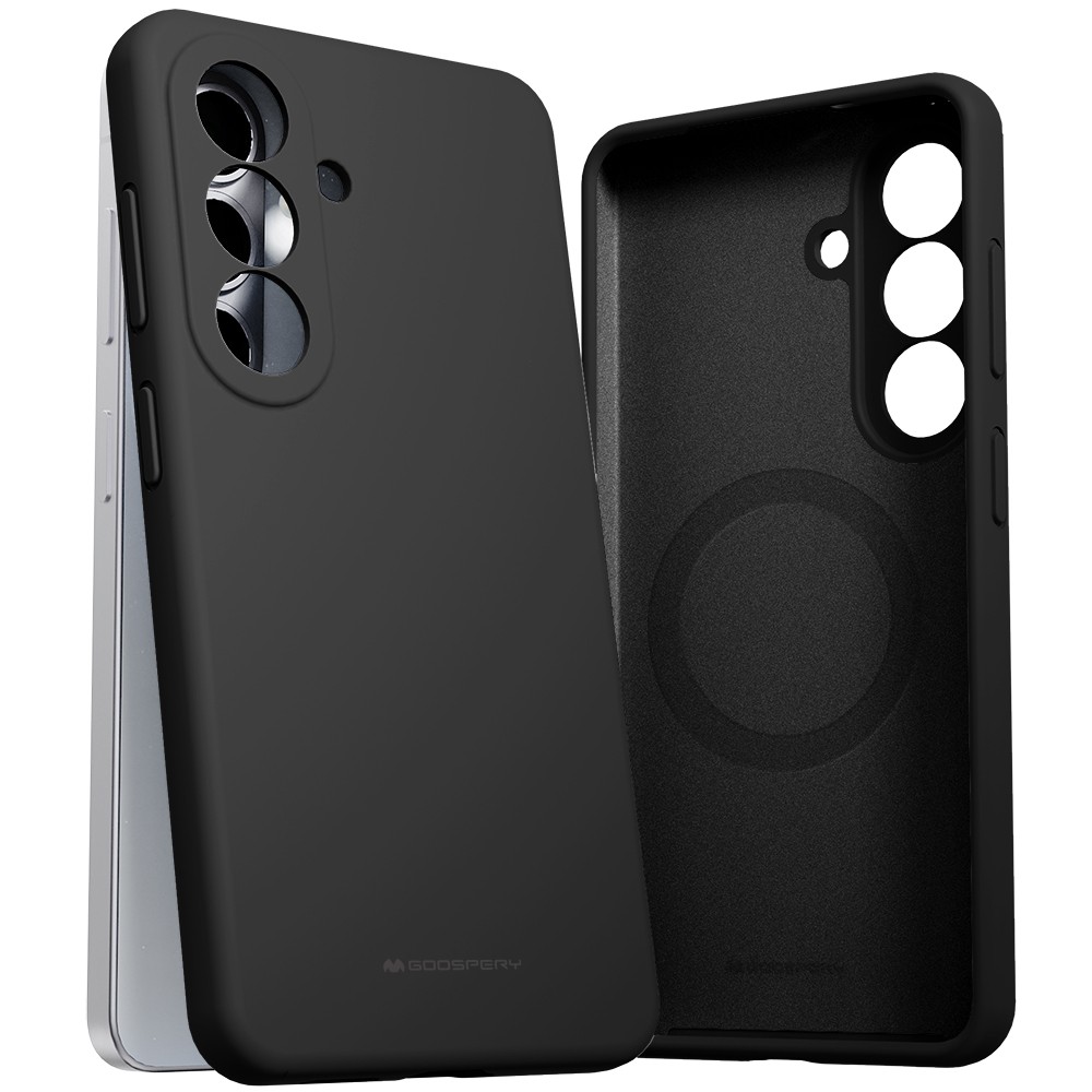 Maciņš Mercury Pure Magsafe Silicon Maciņš Samsung S942 S26 melns