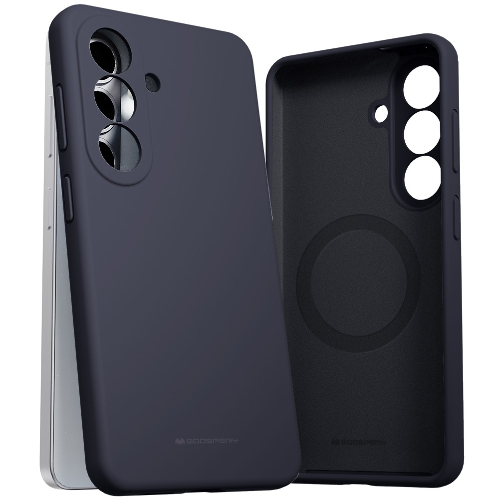 Maciņš Mercury Pure Magsafe Silicon Maciņš Samsung S942 S26 tumši zils