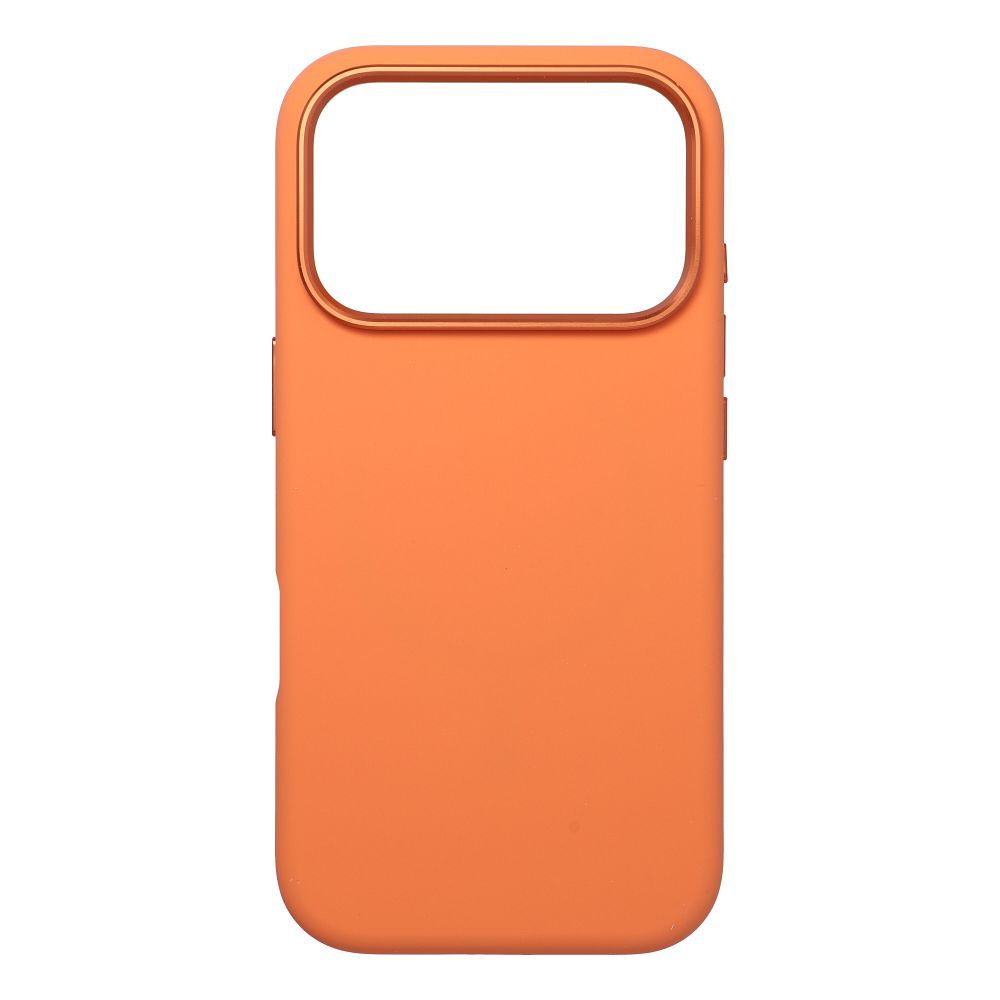 Korpuss iPhone 17 PRO Forcell F-Protect Frame Premium saderīgs ar Magsafe oranžas krāsas