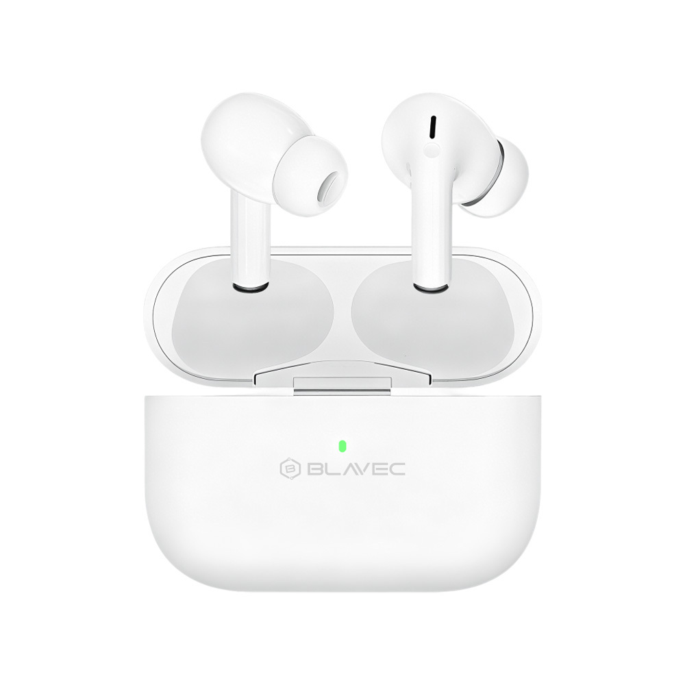 Blavec Bluetooth TWS Austiņas BW-05 Flow (BW05F-W) balts