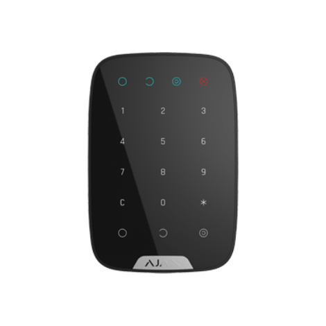 Ajax KeyPad Bezvadu touch keyboard (melns)