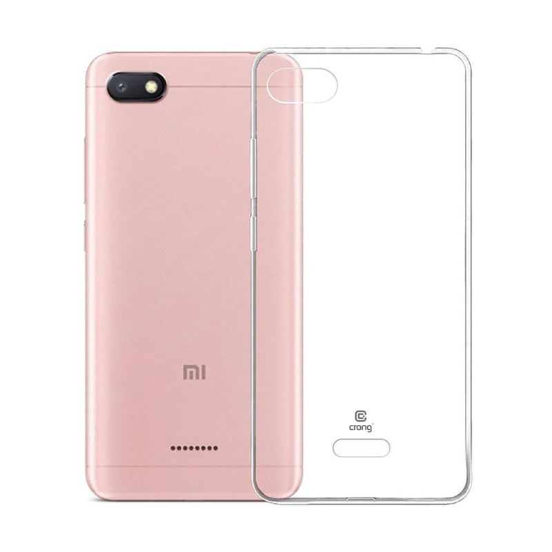 Crong Crystal Slim Cover - aizsargājošs maciņš Xiaomi Redmi 6A (clear)