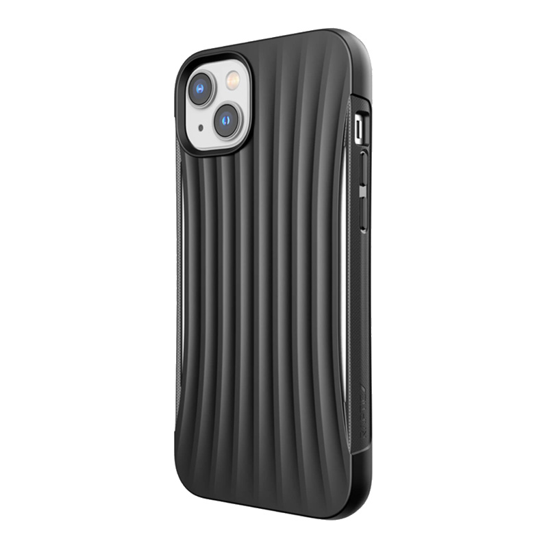 Raptic X-Doria Clutch viedtālruņa apvalks iPhone 14 Plus aizmugure melna