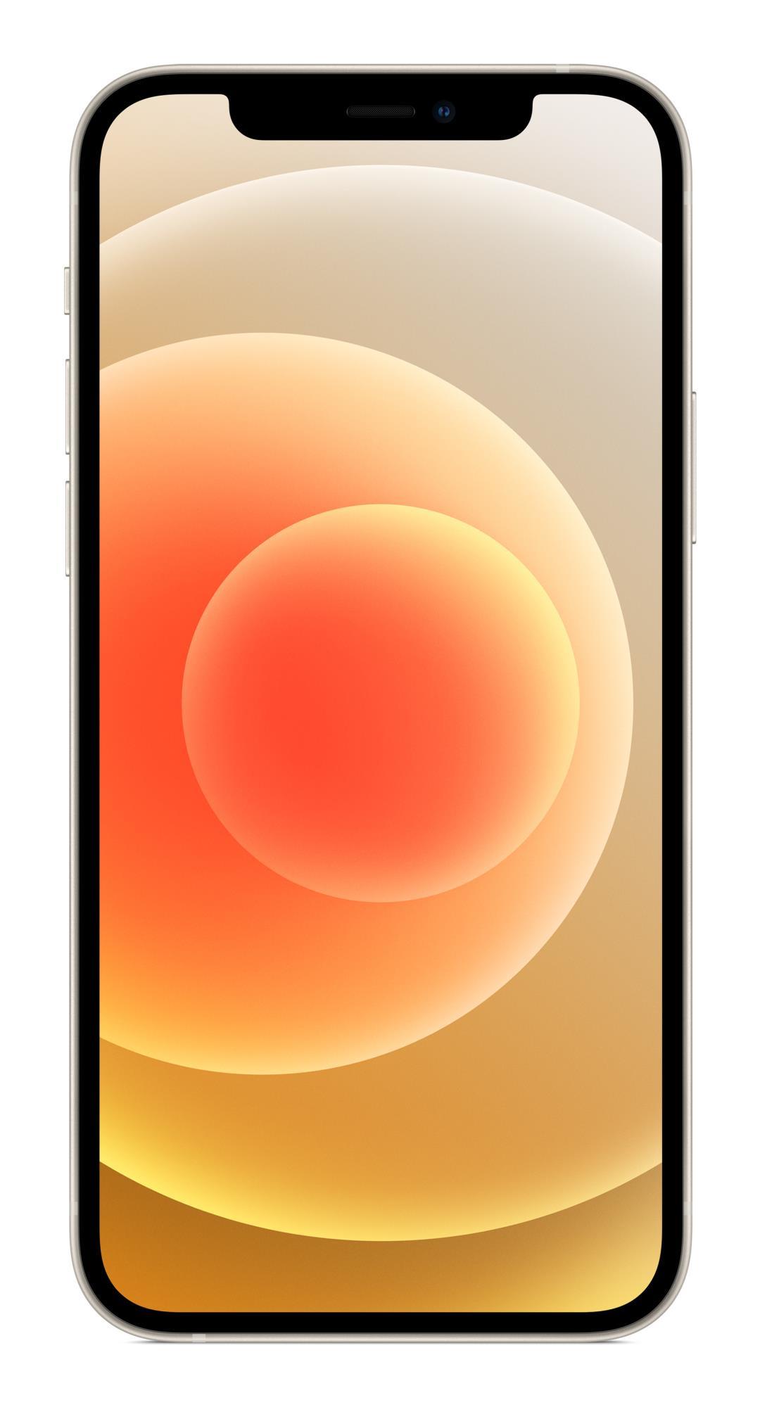 Atjaunots iPhone 12 128GB balts A klase