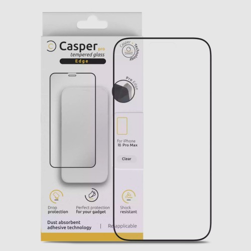 Ekrāna aizsardzība "Casper Pro" Apple iPhone 14 Pro (Nelūstošas malas) (Blister)