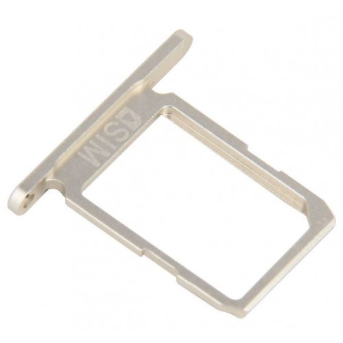 SIM Holder Saderīgs ar Samsung G920F S6 SIM card holder Zeltains