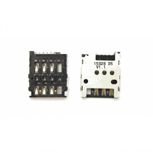 SIM Card Socket / Contacts Saderīgs ar Nokia 225 Original