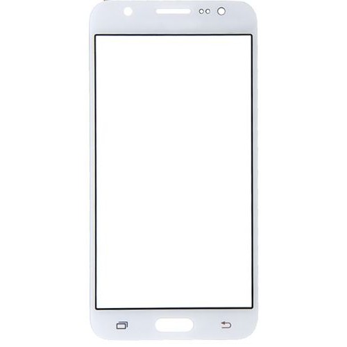 Outer Screen Glass Saderīgs ar Samsung J500 J5 Balts HQ
