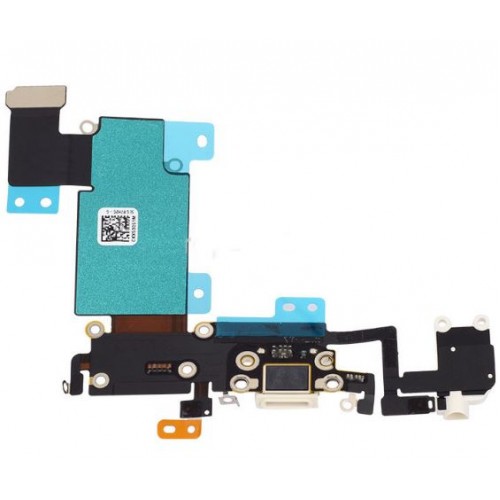 Charging Port Saderīgs ar Apple iPhone 6S Plus 5.5'' Ar Flex Balts HQ