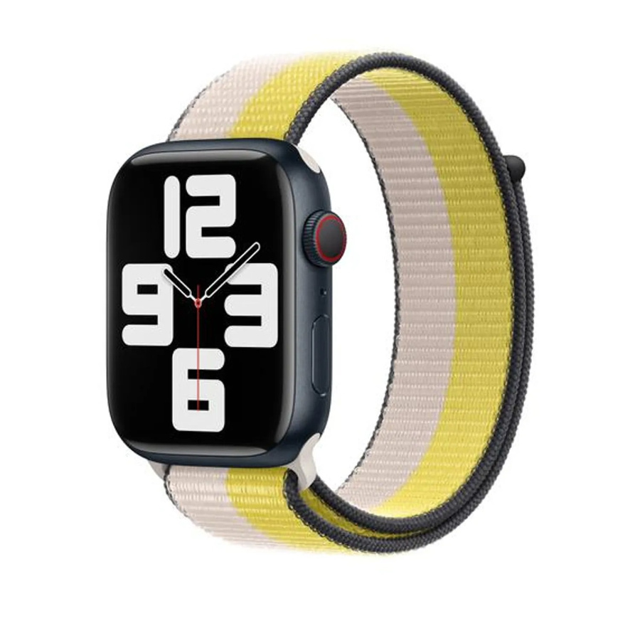 ORIGINAL APPLE Sport Loop siksniņa 41MM MN5T3ZM/A OAT / LEMON Bez iepakojuma