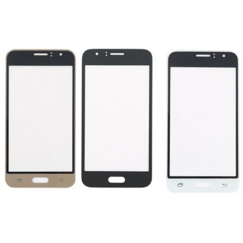 Outer Screen Glass Saderīgs ar Samsung J120 2016 J1 Melns HQ