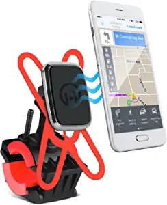 HYPERGEAR Magnētisks velosipēda turētājs 14409 MELNS/ORANŽS