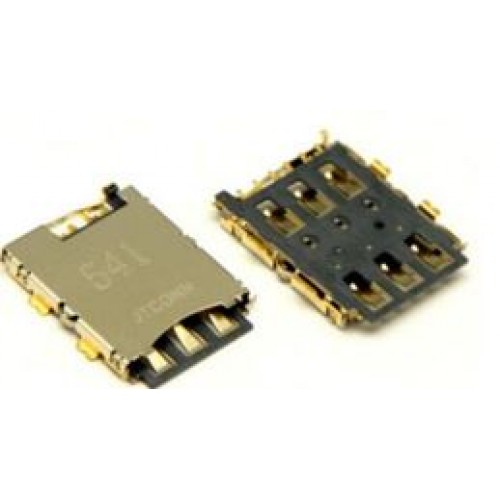 SIM Card Socket / Contacts Saderīgs ar HTC Desire 626 / 826 Original