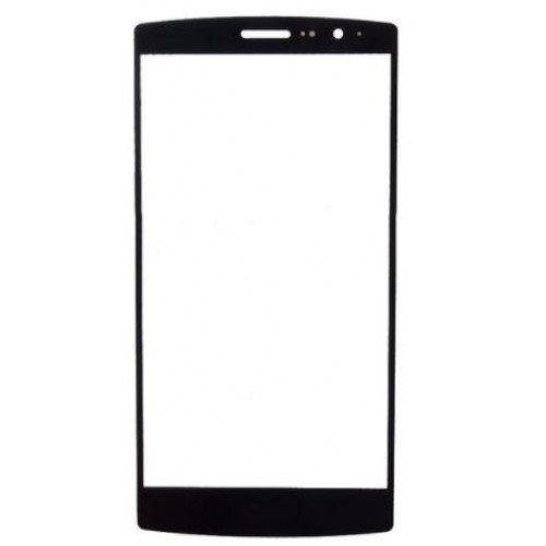 Outer Screen Glass Saderīgs ar LG G4s H735 Melns HQ