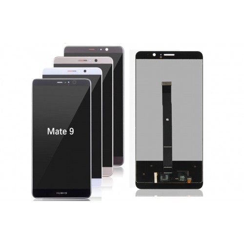 LCD Displejs Saderīgs ar Huawei Mate 9 Zeltains HQ