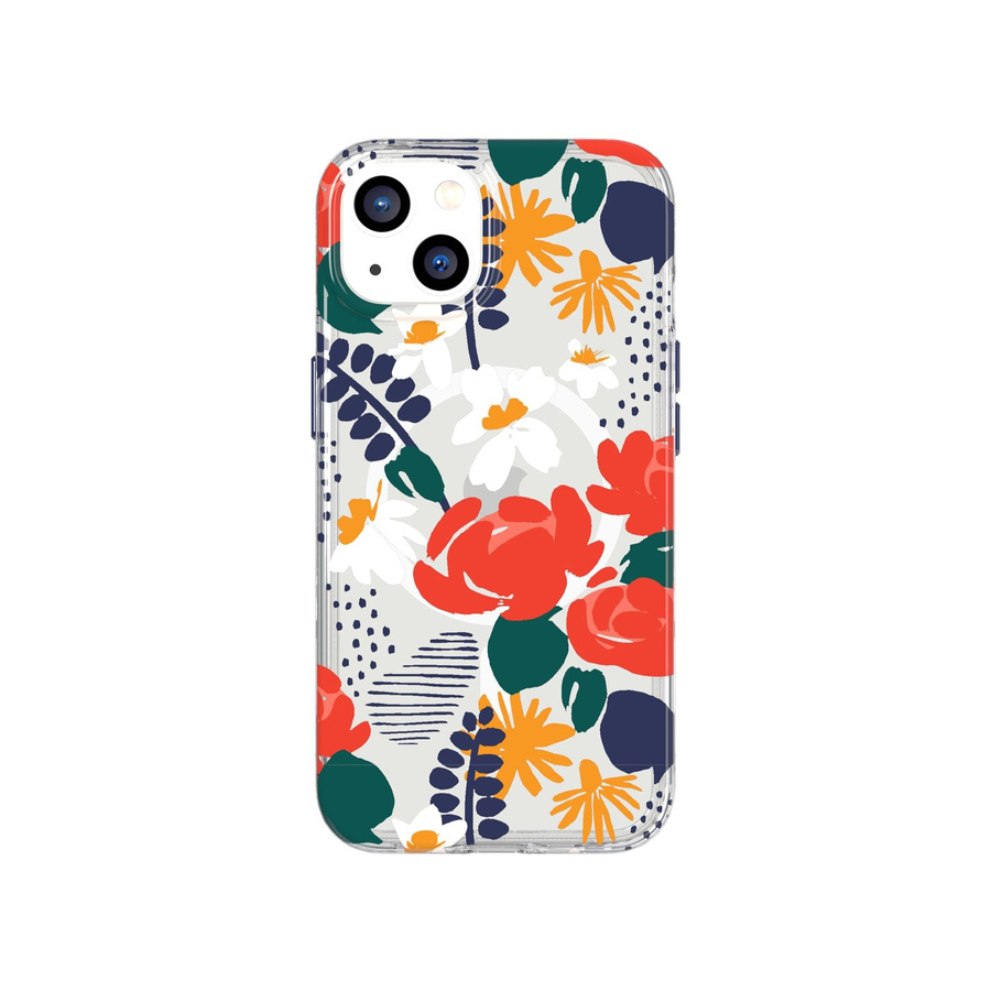 TECH21 Maciņš T21-9318 EVO ART MAGSAFE IPHONE 13 MINI RED ROSE