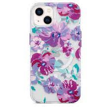 TECH21 Maciņš T21-9323 EVO ART MAGSAFE IPHONE 13 PRO PURPLE FLORAL
