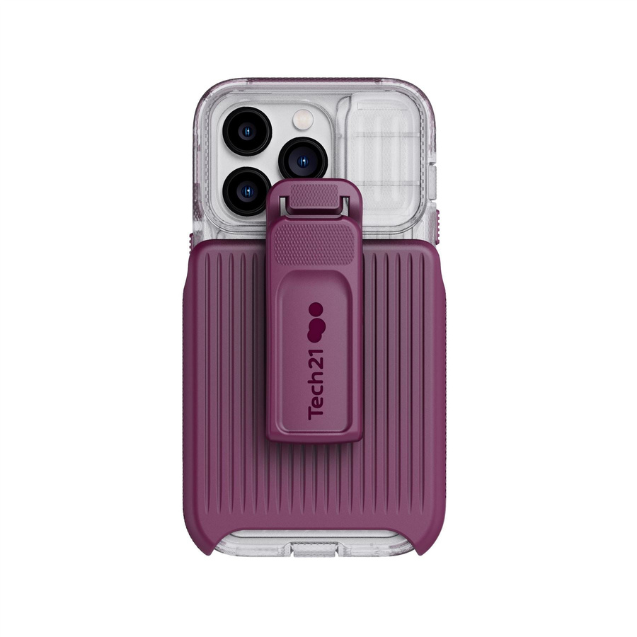 TECH21 Maciņš T21-9710 EVO MAX MAGSAFE IPHONE 14 PRO FROSTED PURPLE