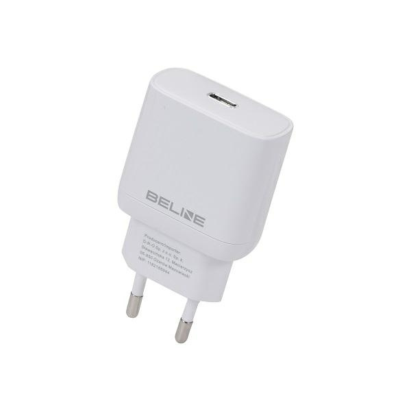 Beline Tīkla lādētājs 1x USB-C 30W balta (tikai galviņa) PD 3.0 BLNCW30 GaN