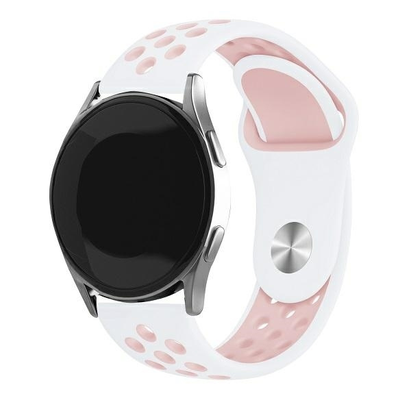 Beline Siksniņa Watch 22mm Sport Silicone balts/rozā