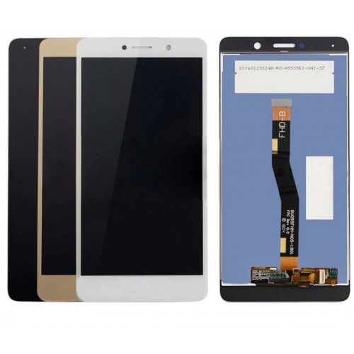 LCD Displejs Saderīgs ar Huawei Honor 6X Melns HQ