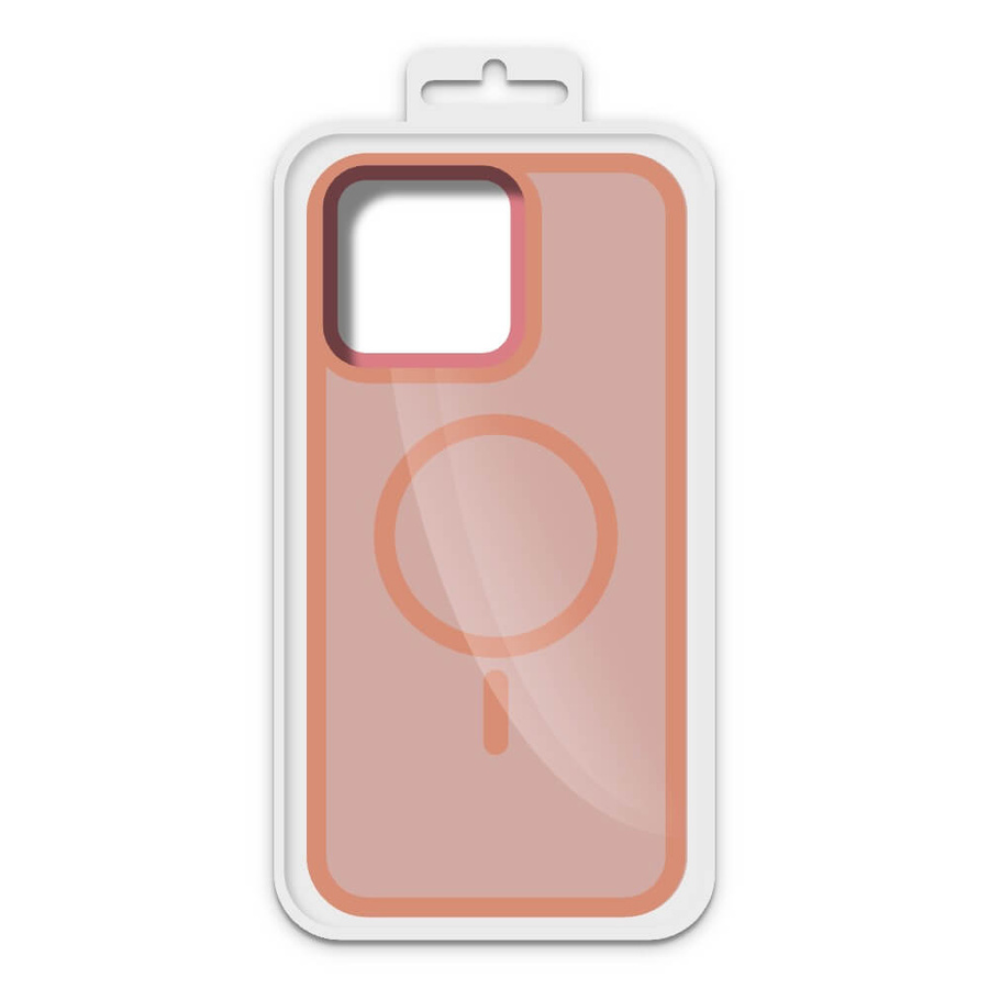 MAT MAGSAFE APPLE Maciņš IPHONE 15 PLUS rozā BOX