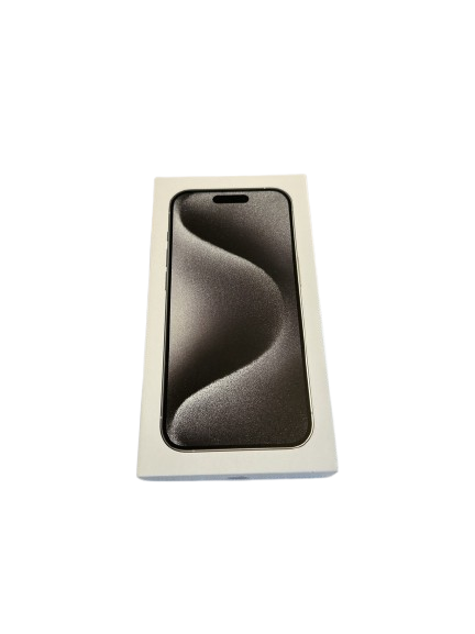 ORIGINAL BOX IPHONE 15 PRO WHITE TITANIUM