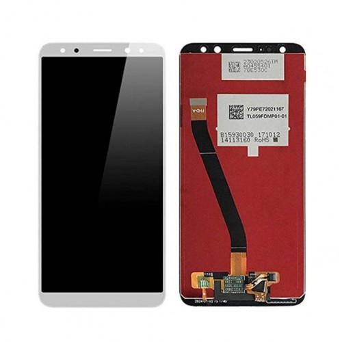 LCD Displejs Saderīgs ar Huawei Mate 10 Lite Balts HQ