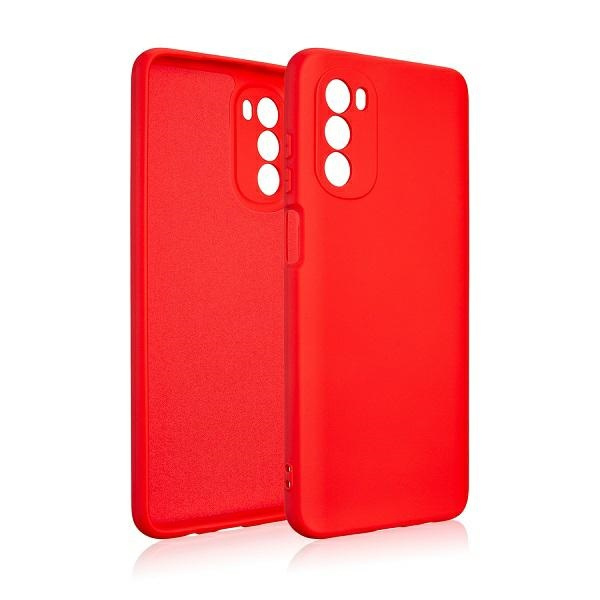 Beline Maciņš Silicone Motorola Moto G82 5G sarkans