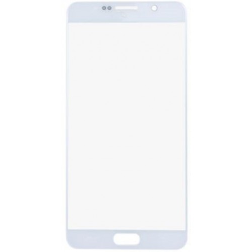 Outer Screen Glass Saderīgs ar Samsung N920 Note 5 Balts HQ