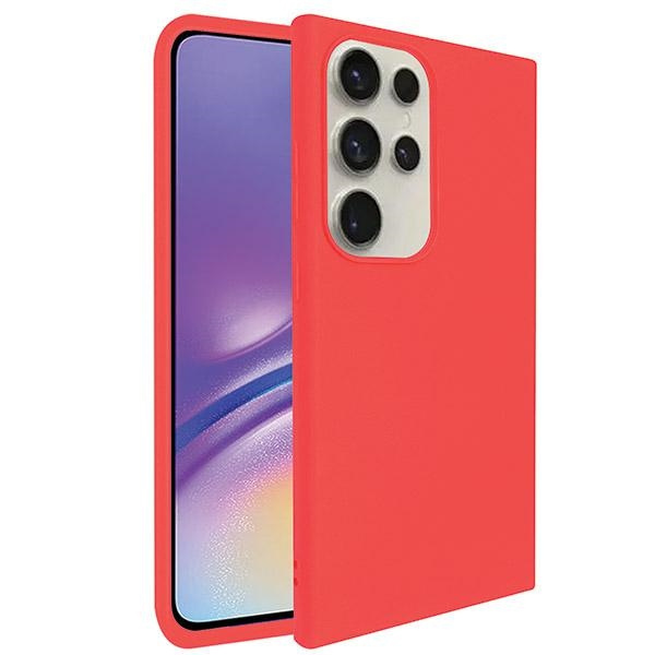 Beline Silikona maciņš Candy Sam S24 Ultra S928 sarkans