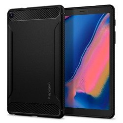 Maciņš SPIGEN Rugged Armor Galaxy Tab A 8.0 S-Pen 2019 P200/P205 Matēti melns Melns Maciņš