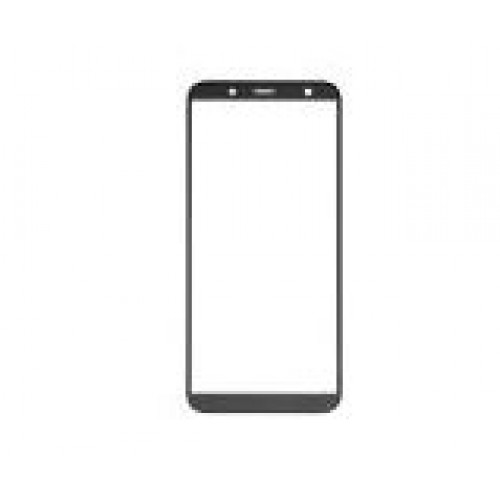 Outer Screen Glass Saderīgs ar Samsung J600 J6 2018 Melns HQ