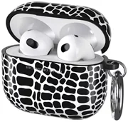 Richmond & Finch Airpod Pro Maciņš, AirPods Gen. 3 maciņš, Melns Croc