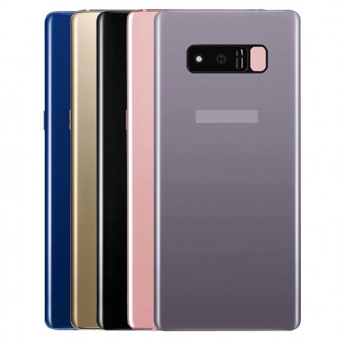 Aizmugurējais vāciņš Saderīgs ar Samsung N950 Note 8 Zils (ar camera lens) HQ