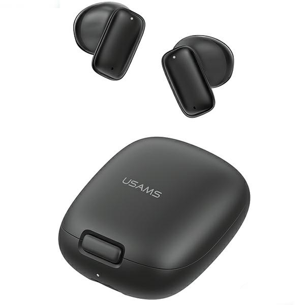 USAMS Austiņas Bluetooth 5.3 TWS ID Series bezvadu melns BHUID01 (ID25)