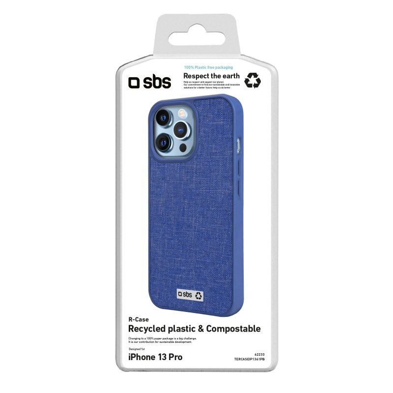 SBS R-Case no pārstrādātas plastmasas R-PET priekš iPhone 13 Pro
