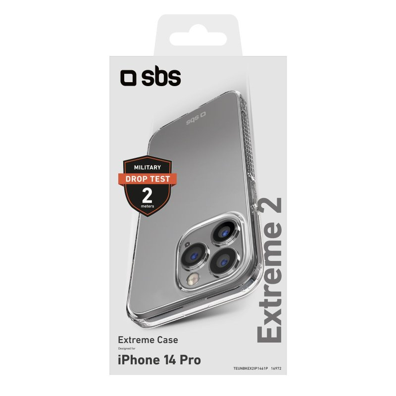 SBS Extreme X2 Maciņš For iPhone 14 Pro, aizsargā no kritieniem līdz 2m